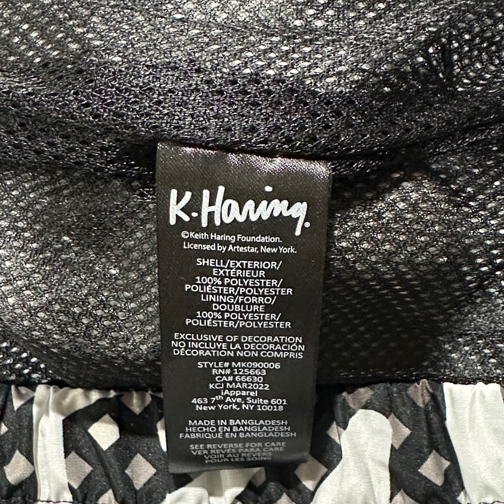 Members Only Graphic Performance Jacket - Black, … - image 5